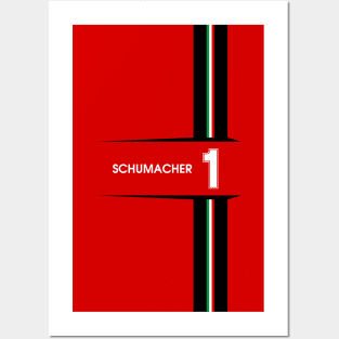 F1 Legends - Michael Schumacher [1996] Posters and Art